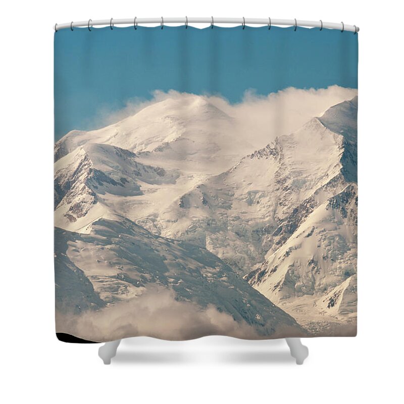 Scenics Shower Curtain featuring the photograph Alaska Range, Denali by John Elk