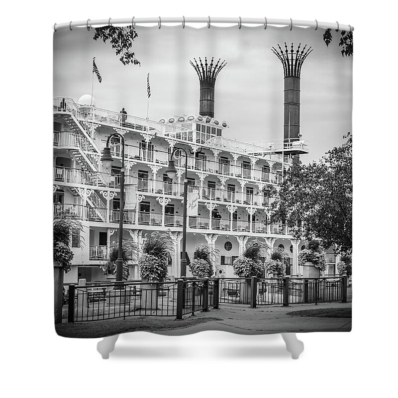 American Queen Shower Curtain featuring the photograph American Queen by Phil S Addis