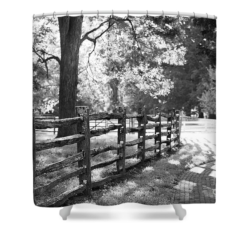 Colonial Williamsburg Shower Curtain featuring the photograph An Afternoon in Williamsburg by Lara Morrison