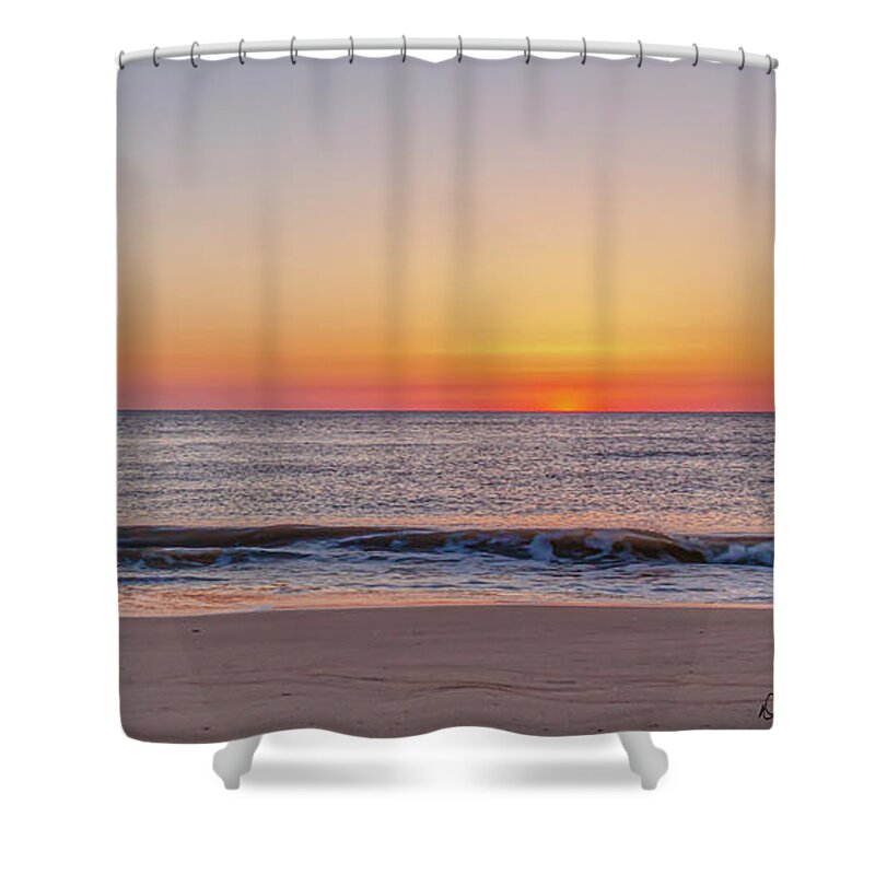 Sunrise Shower Curtain featuring the photograph Anticipation by Donna Twiford