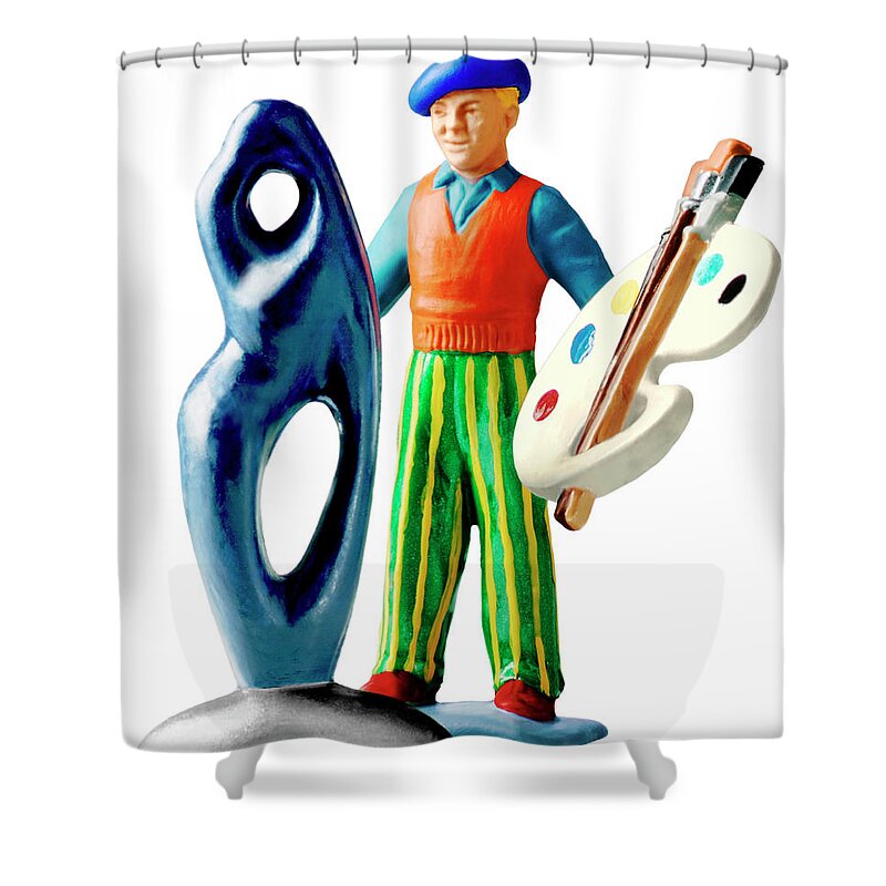 Artist Toys Shower Curtains