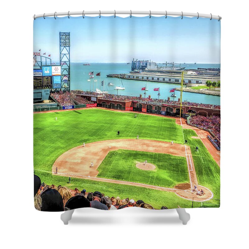 San Francisco Giants Ballpark Shower Curtains