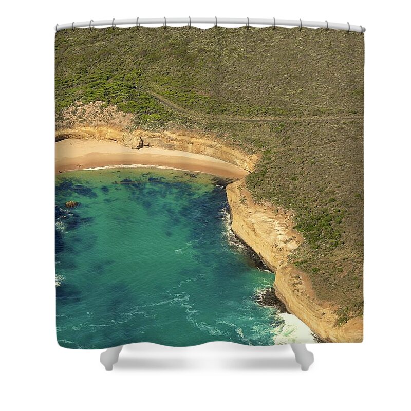 Tranquility Shower Curtain featuring the photograph Australia by Andre Joaquim