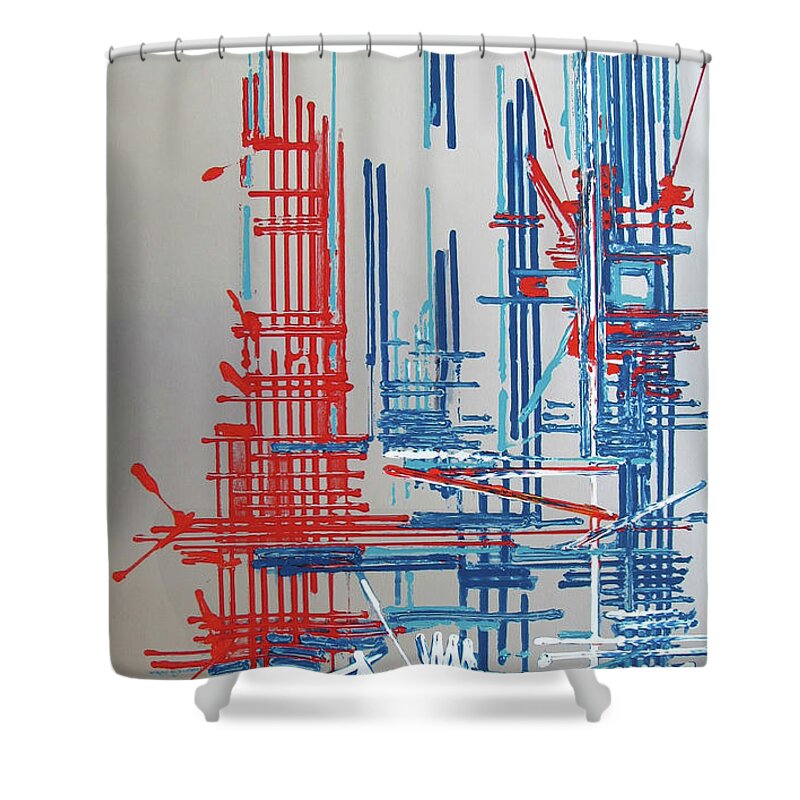 Vintage Airlines Shower Curtain featuring the photograph Aviation Art 45 by Andrew Fare