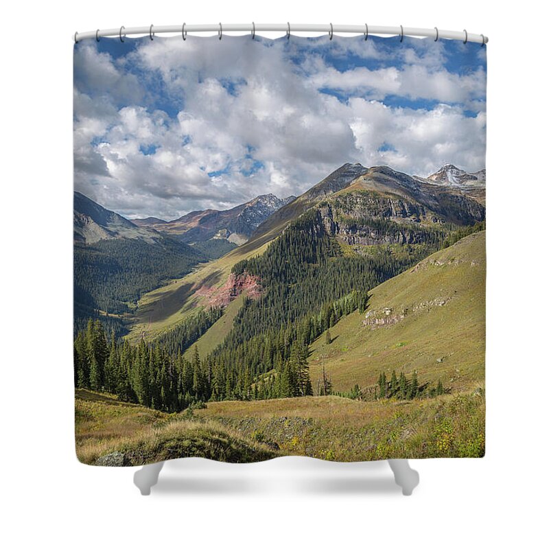 Clear Lake Shower Curtain featuring the photograph Awe-some Colorado by Jen Manganello