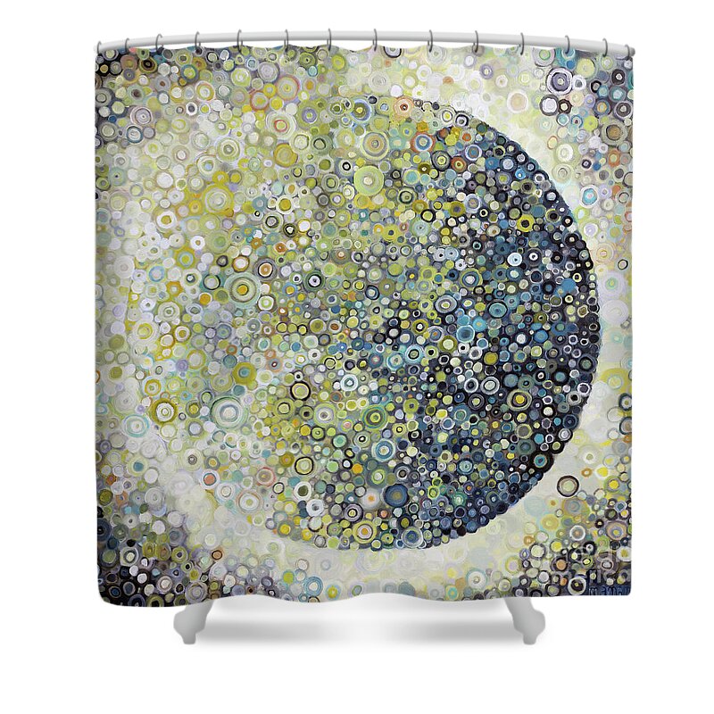 Baby Shower Curtain featuring the painting Baby Star by Manami Lingerfelt