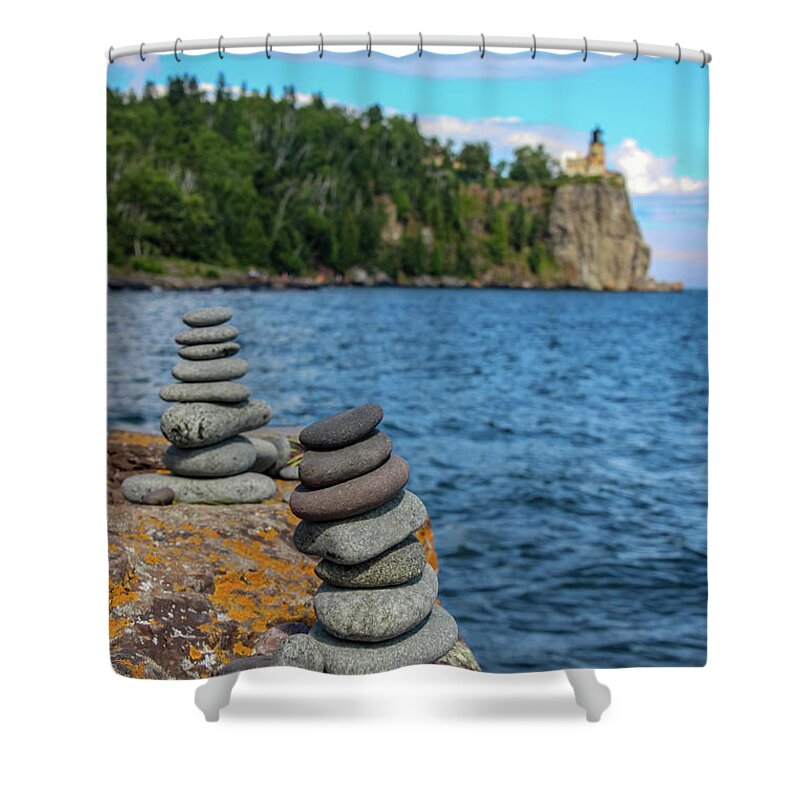 Nature Shower Curtain featuring the photograph Balanced Life by Laura Smith