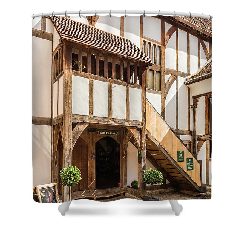 Barley Hall Shower Curtain featuring the photograph Barley Hall, York by David Ross