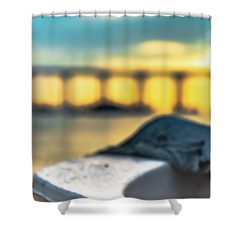 Boat Shower Curtain featuring the photograph Beach Parking by Local Snaps Photography