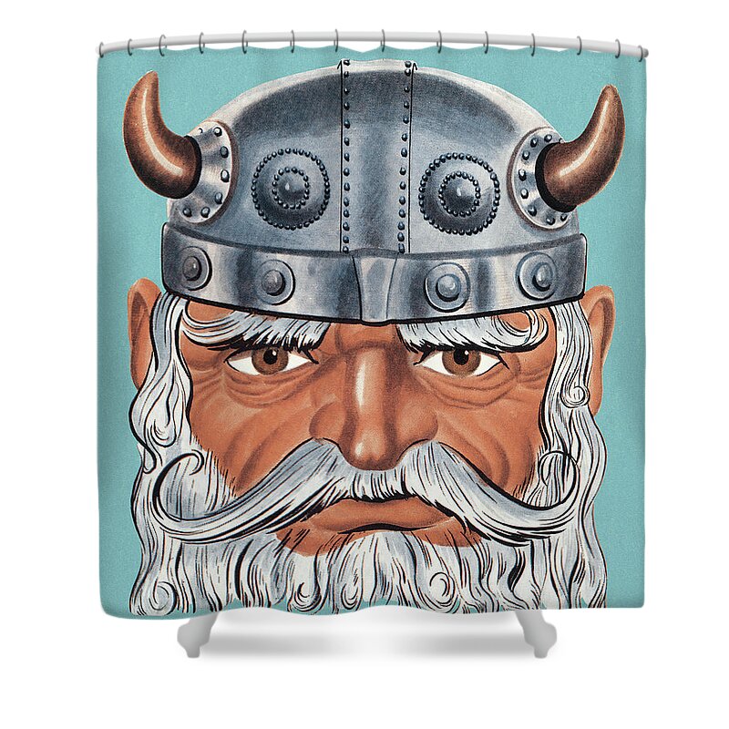 Norway Drawings Shower Curtains