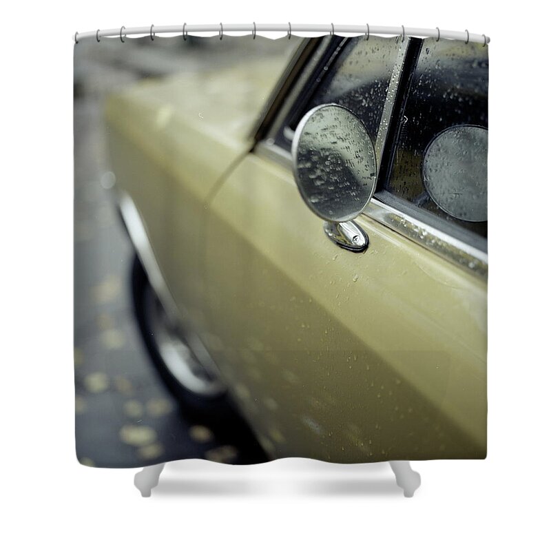 Berlin Shower Curtain featuring the photograph Berlin Car by Gaëtan Rossier - Switzerland