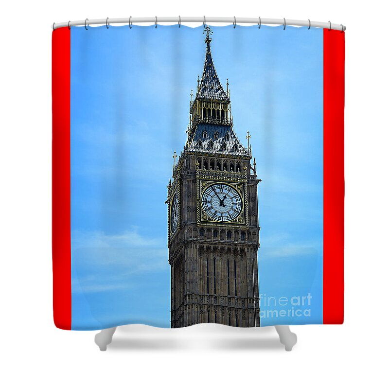 Big Ben Shower Curtain featuring the photograph Big Ben by Abigail Diane Photography