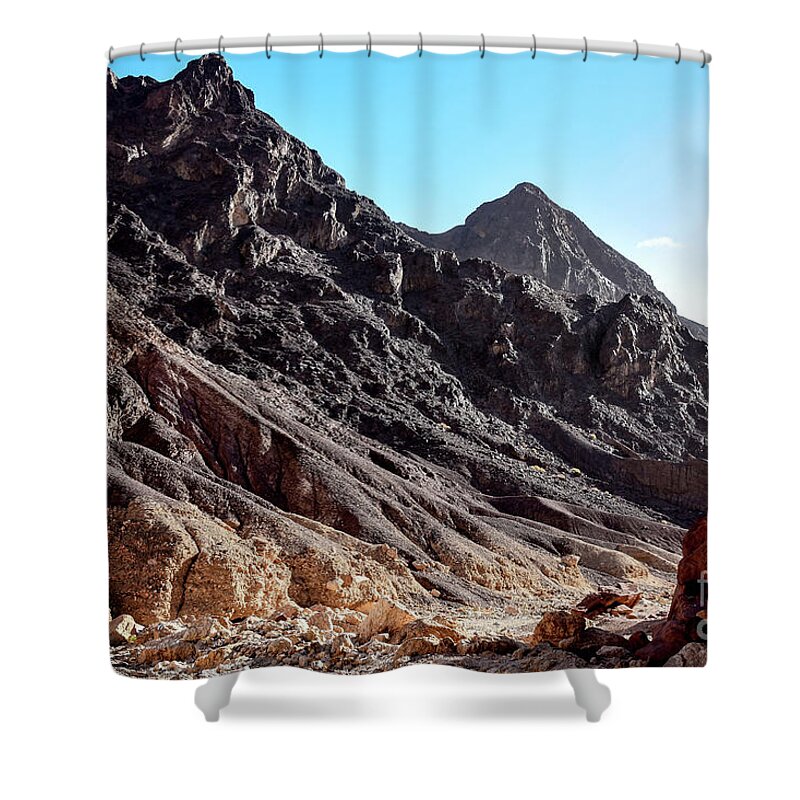 Black Shower Curtain featuring the photograph Black is beautiful by Arik Baltinester