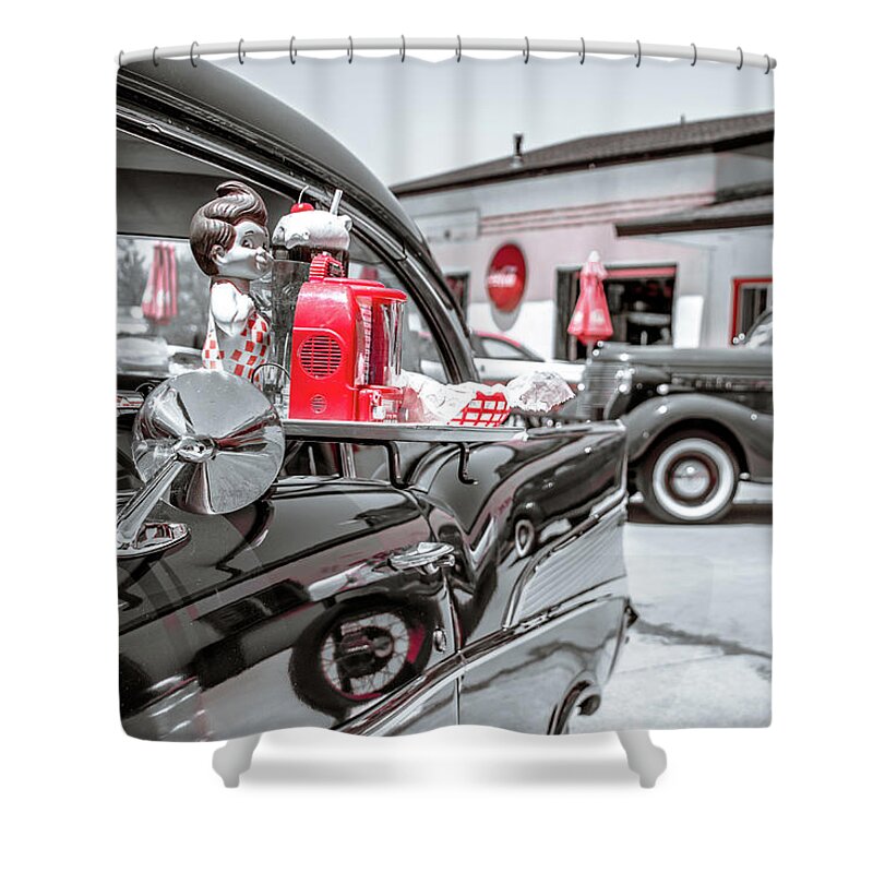 Bobs Shower Curtain featuring the photograph Bobs Big Boy by Darrell Foster