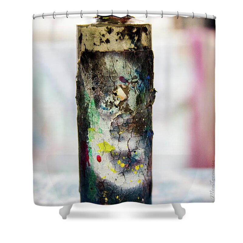 Bottle Shower Curtain featuring the photograph Bottle by Leigh Odom