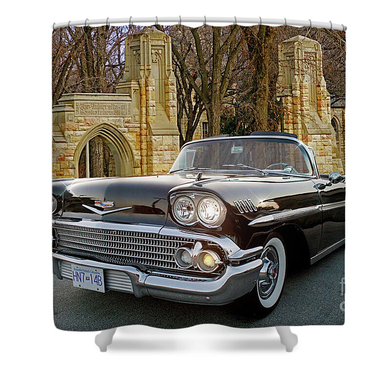 Cars Shower Curtain featuring the photograph Caca8577-19 by Randy Harris