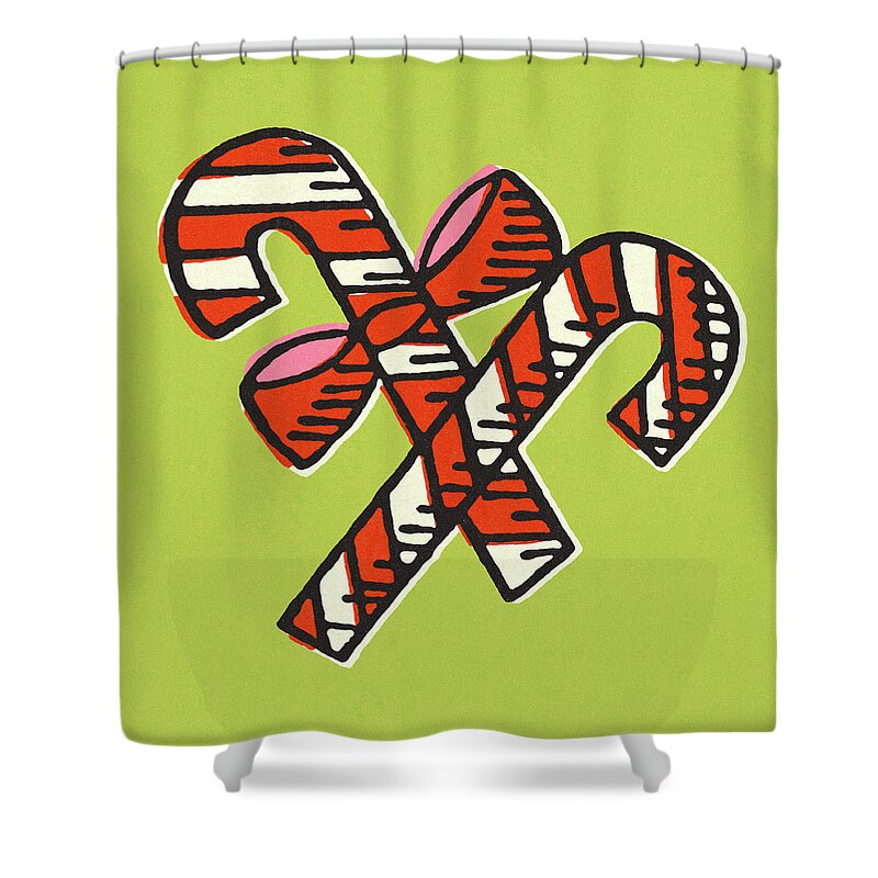 Candy Stripe Shower Curtains