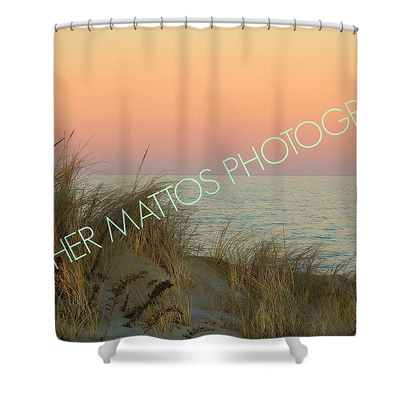 Sunset Shower Curtain featuring the photograph Candy Coated Sunset by Heather M Photography