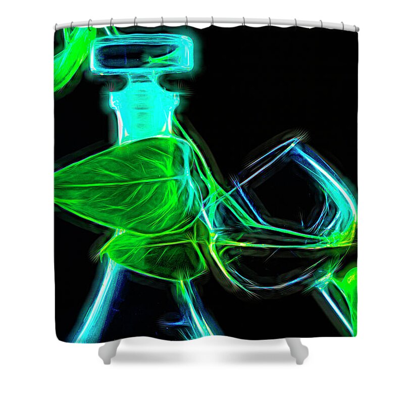 Captains Decanter Shower Curtain featuring the photograph Captains Decanter by Paul Wear