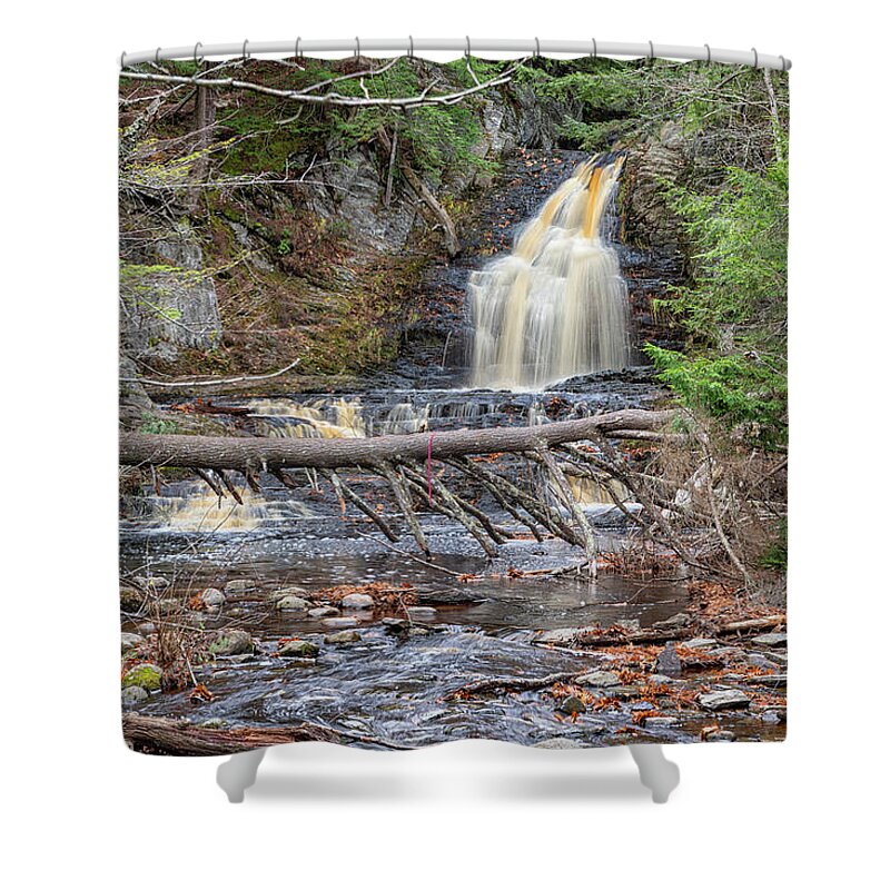 Cascade Falls Shower Curtain featuring the photograph Cascade Falls by Bob Doucette