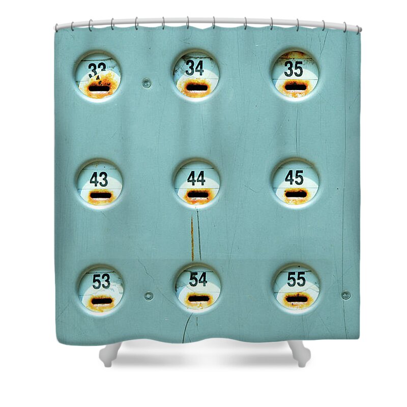 Coin Operated Shower Curtain featuring the photograph Cash Slot Parking Lot by David Kozlowski