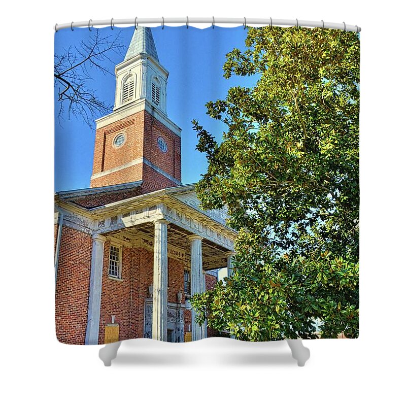Chapel Of Hope Columbia South Carolina Shower Curtain featuring the photograph Chapel Of Hope Columbia South Carolina by Lisa Wooten