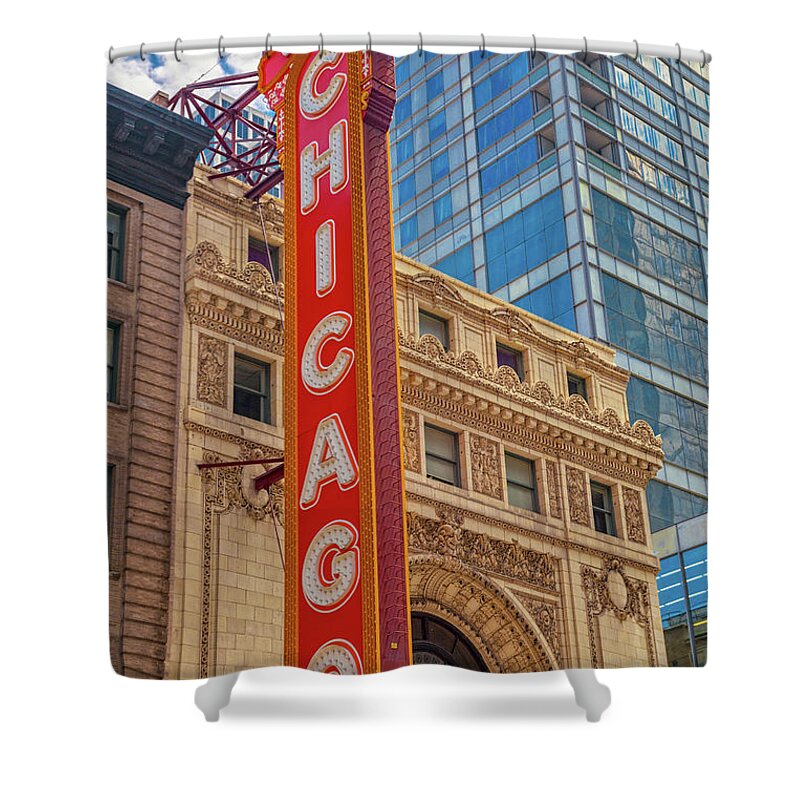 Chicago Shower Curtain featuring the photograph Chicago Vivids by Betsy Knapp