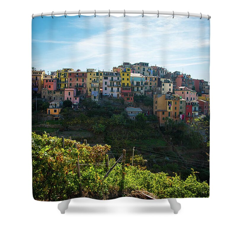 Italy Shower Curtain featuring the photograph Cinque Terre by Raf Winterpacht