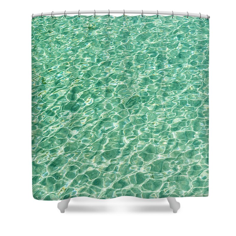 Swimming Pool Shower Curtain featuring the photograph Clear Waters Of Lake Tahoe, California by Stuart Dee