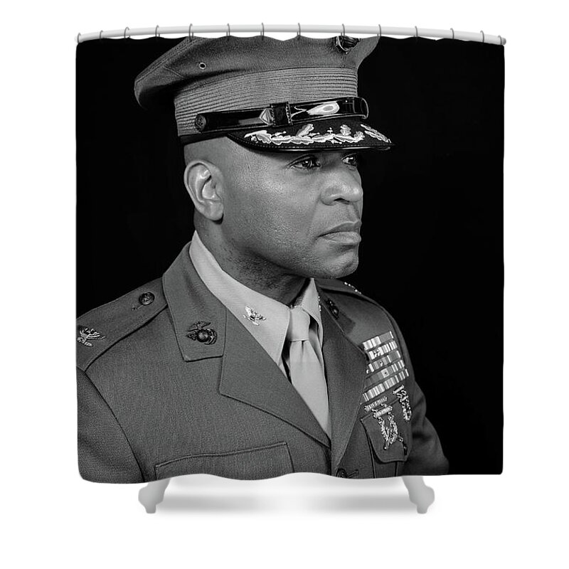  Shower Curtain featuring the photograph Colonel Trimble by Al Harden