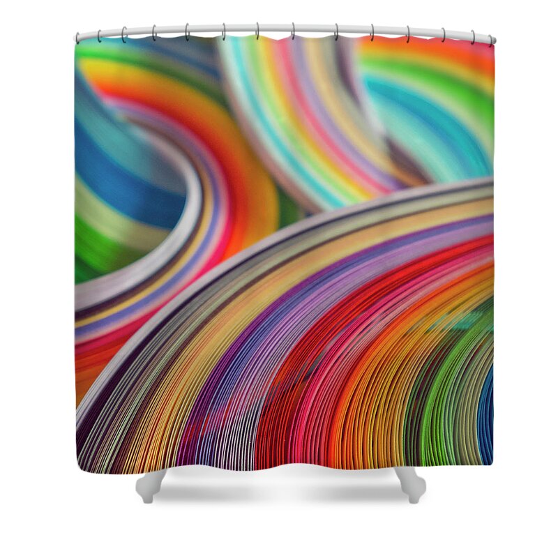 Dublin Shower Curtain featuring the photograph Colour Boost by Image By Catherine Macbride