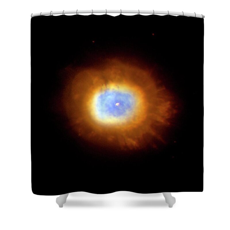Concepts & Topics Shower Curtain featuring the photograph Combined X-ray And Of Planetary Nebula by Stsci/univ Md/j.p. Harrington/nasa/spl