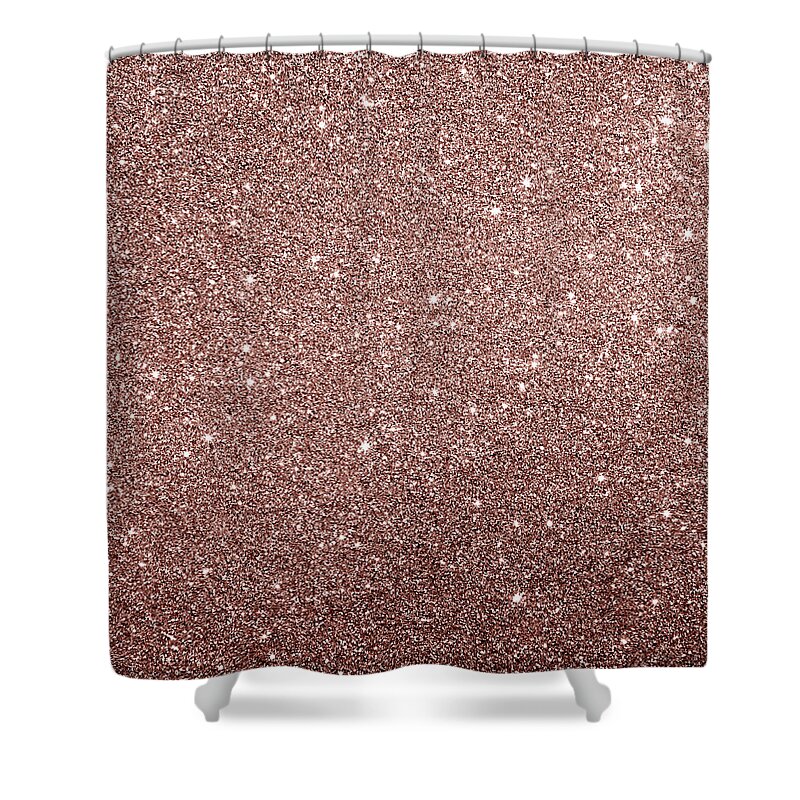 Cute Shower Curtain featuring the photograph Cooper glitter by Top Wallpapers