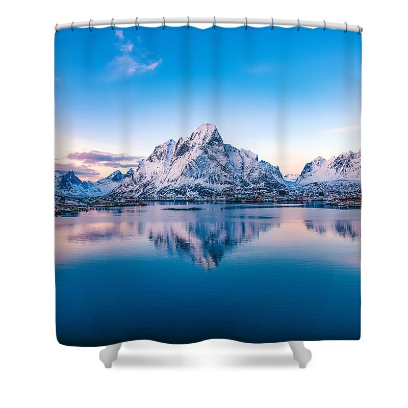 Landscape Shower Curtain featuring the photograph Corner of paradise by Philippe Sainte-Laudy