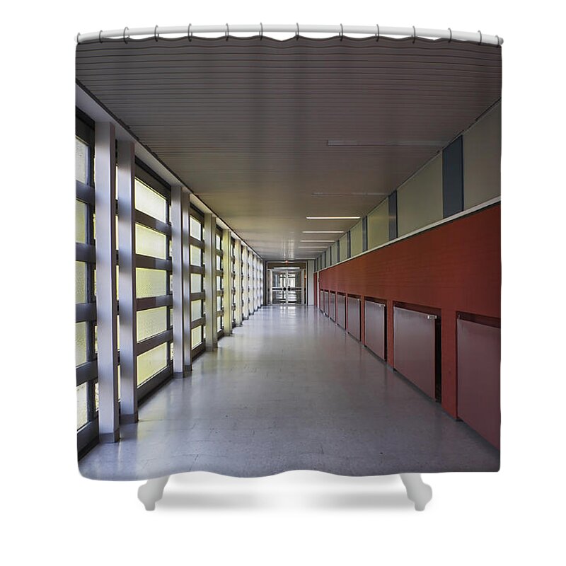 New Business Shower Curtain featuring the photograph Corporate Interior by Elkor