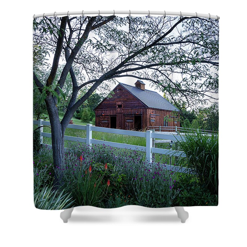 Barn Shower Curtain featuring the photograph Country Memories by Steven Clark