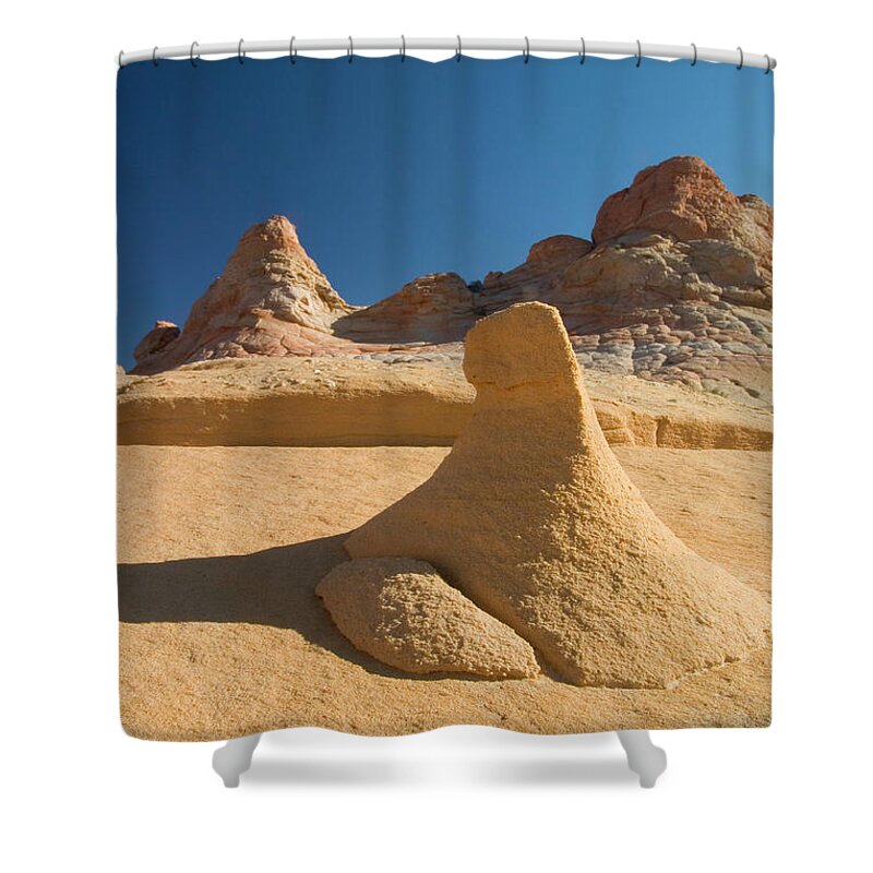 Scenics Shower Curtain featuring the photograph Coyote Buttes by Daniel Cummins