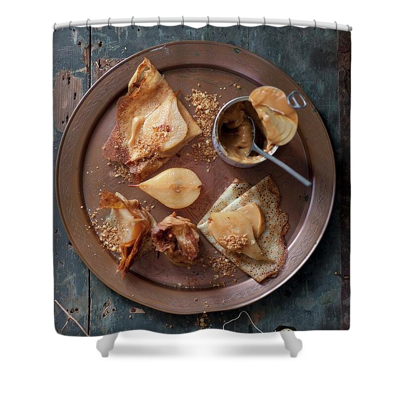 Pears From France Shower Curtains