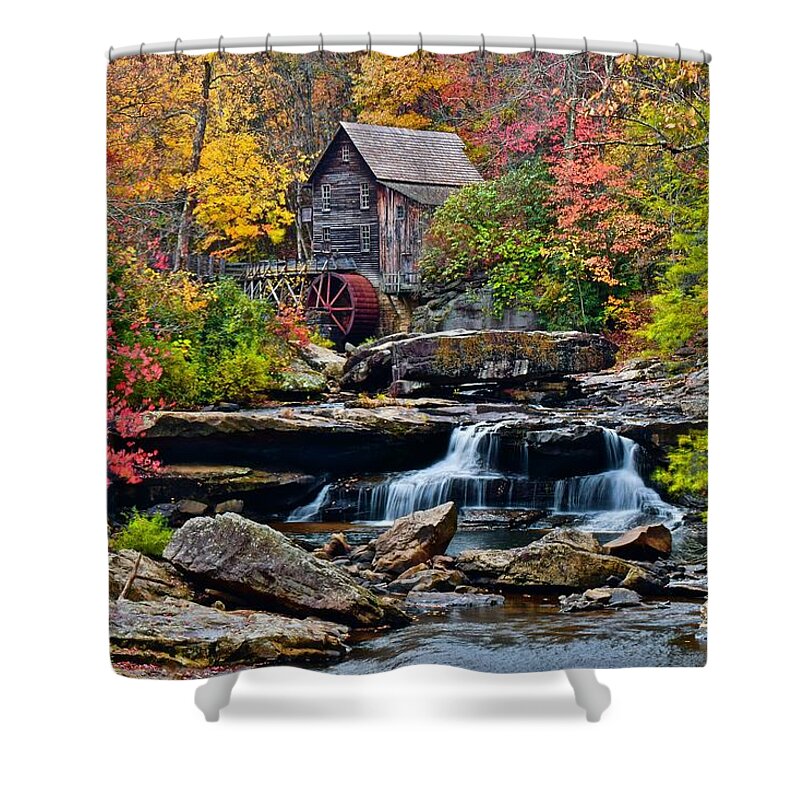 Glade Shower Curtain featuring the photograph Cross off Another Bucket List Photo by Frozen in Time Fine Art Photography