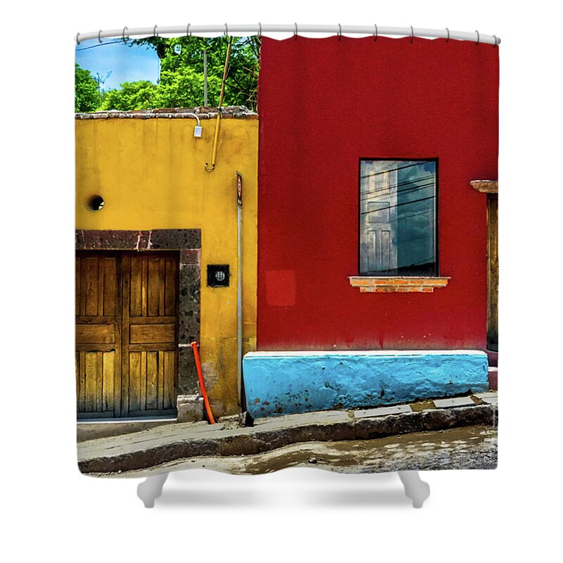 Sma Shower Curtain featuring the photograph De Colores by David Meznarich