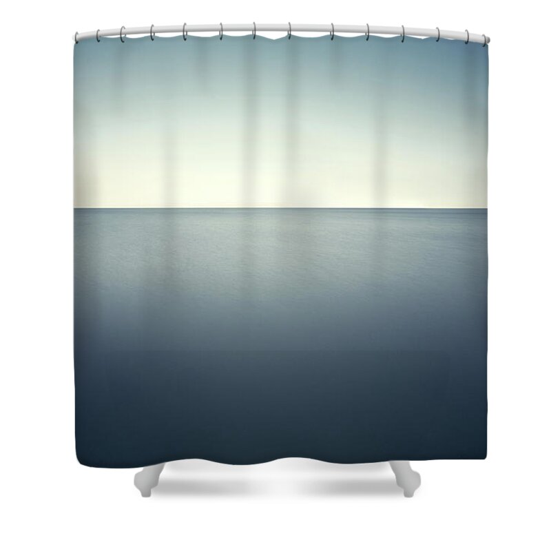 Scenics Shower Curtain featuring the photograph Deep Blue Sea by Ppampicture