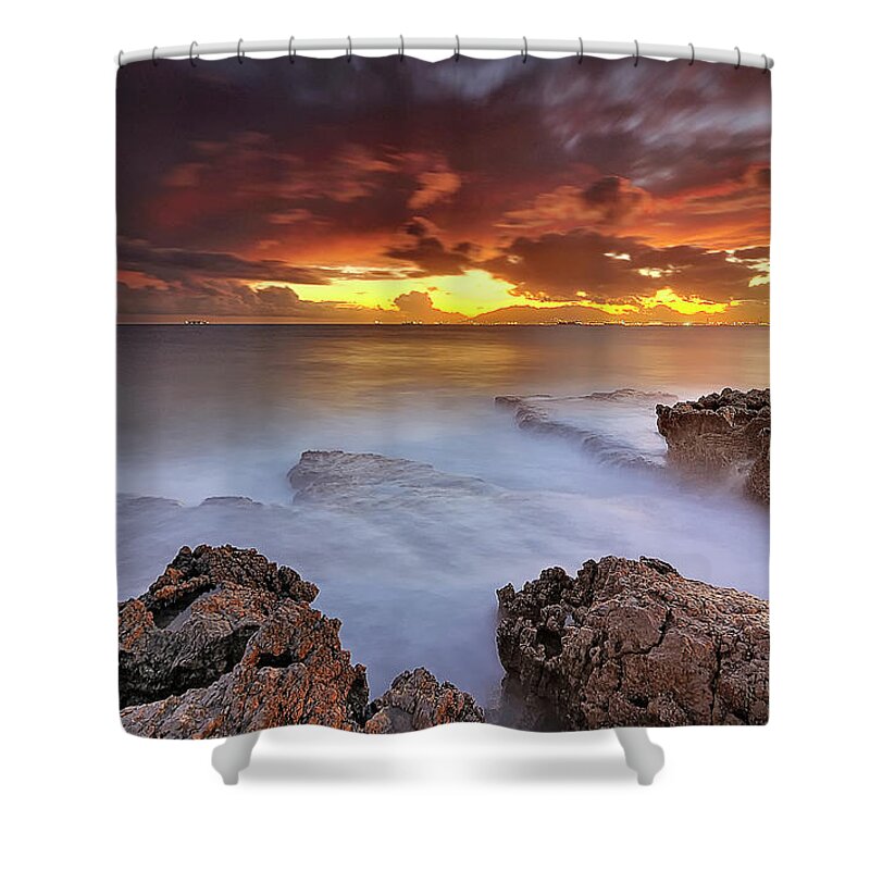 Tranquility Shower Curtain featuring the photograph Deep Honey by By Juandiegojr - Www.juandiegojr.com