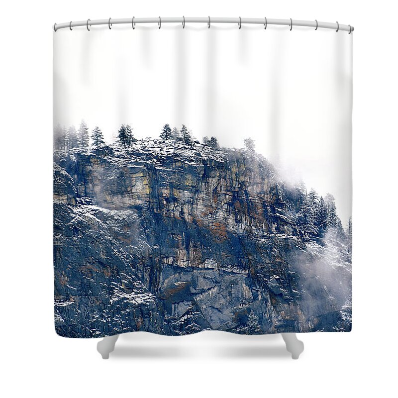 Adventure Shower Curtain featuring the photograph Destination Unknown by Robin Dickinson