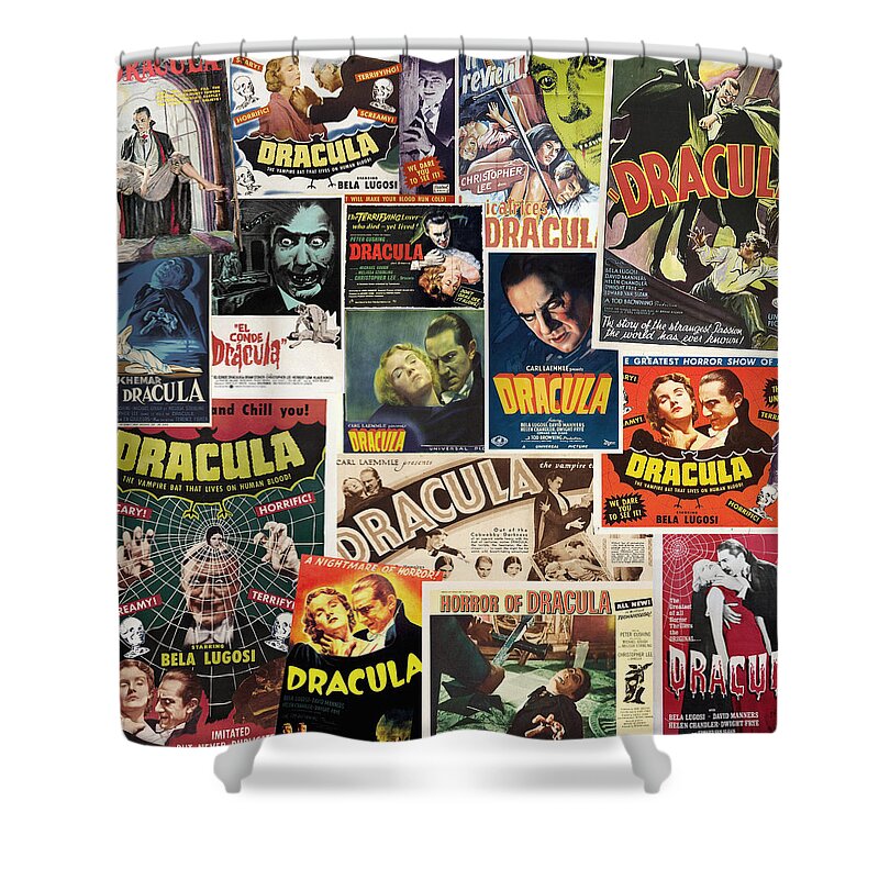 Dracula Shower Curtain featuring the photograph Dracula by Andrew Fare