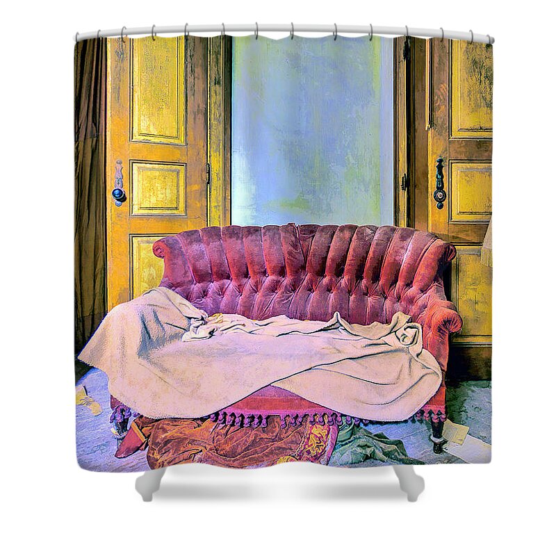 Drawing Room Shower Curtain featuring the photograph Drawing Room by Dominic Piperata