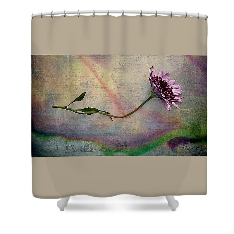 Flora Shower Curtain featuring the photograph Dream by Rene Crystal