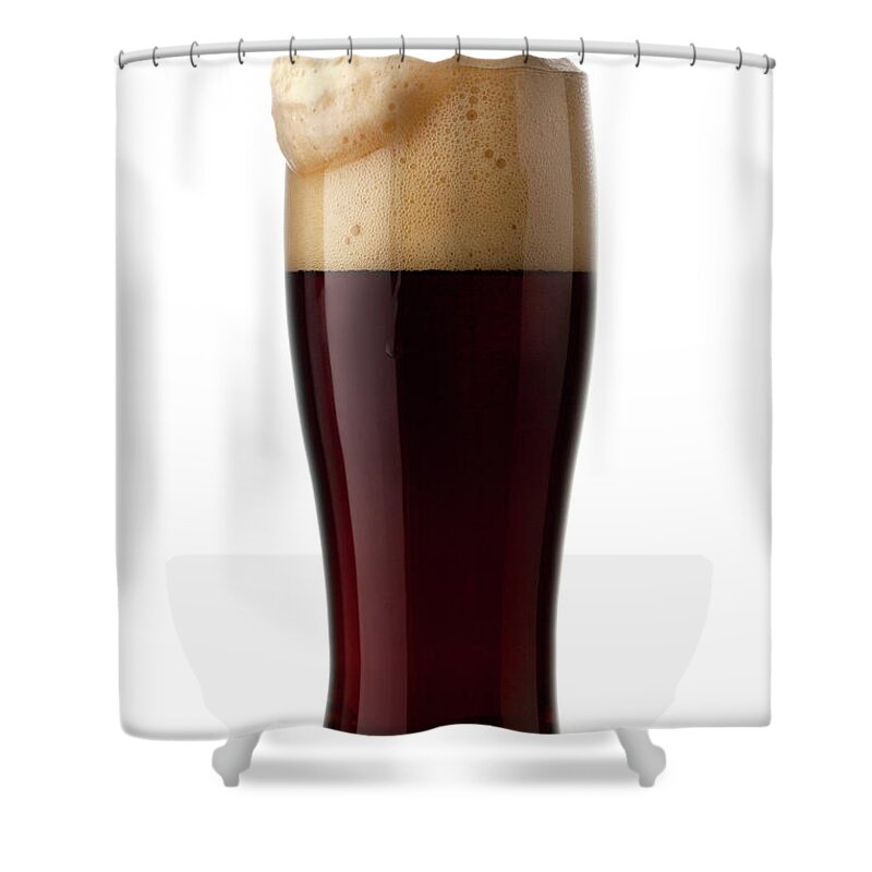 Stout Shower Curtain featuring the photograph Drinks Beer Dark by Floortje
