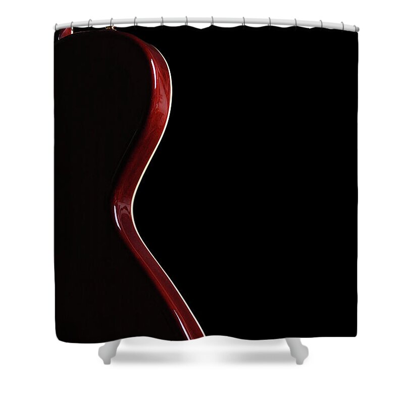 Rock Music Shower Curtain featuring the photograph Electric Countours by Dlewis33