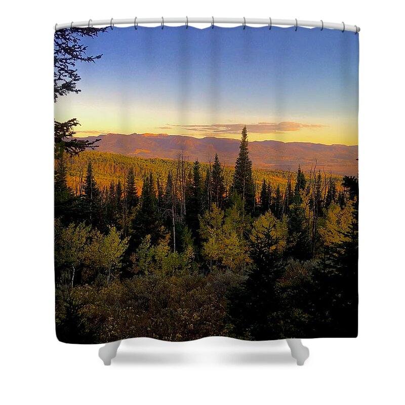  Shower Curtain featuring the photograph Elk Bluff by Kevin Dietrich