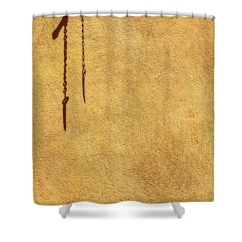 Empty Space Shower Curtain featuring the photograph Empty Space by David Letts